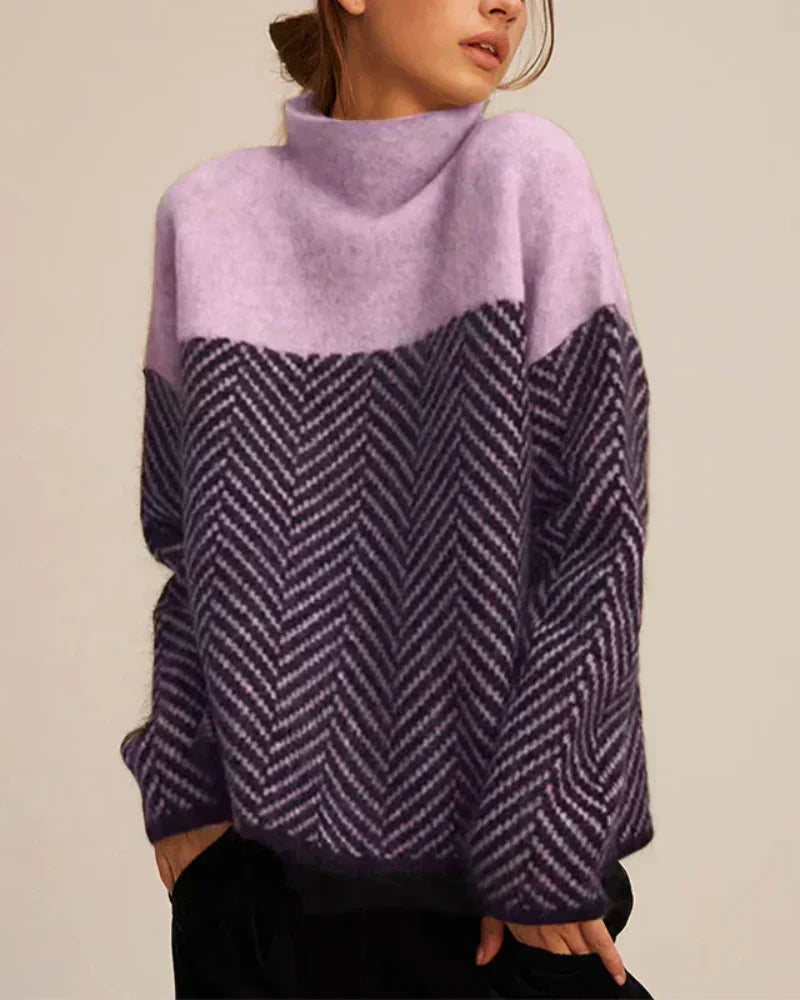 Norah | Maglione in cotone a collo alto