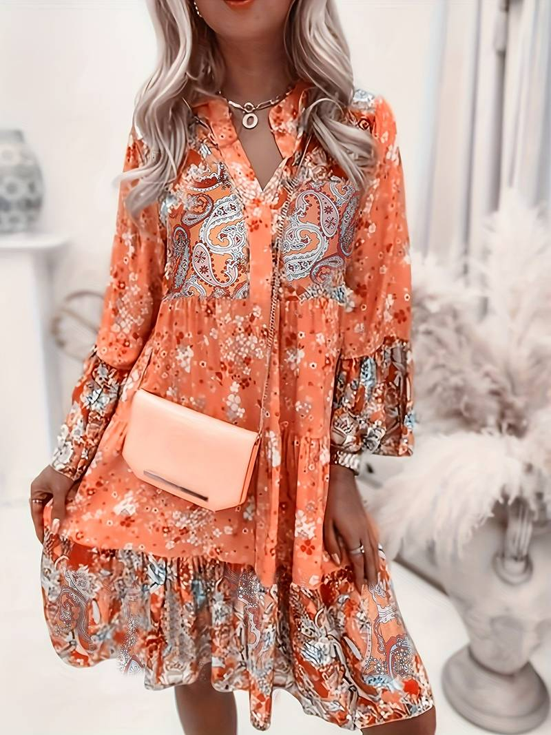 Eira | Abito boho stampato