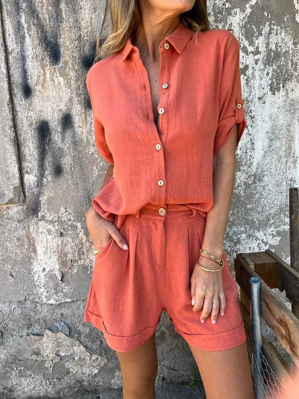 Melda | Completo leggero con bottoni