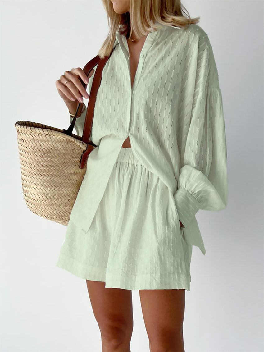Elizabeth | Completo leggero con camicia e shorts