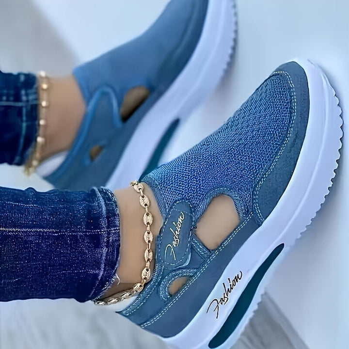 Gelsomina | Sneakers slip-on traspiranti dal comfort stabile