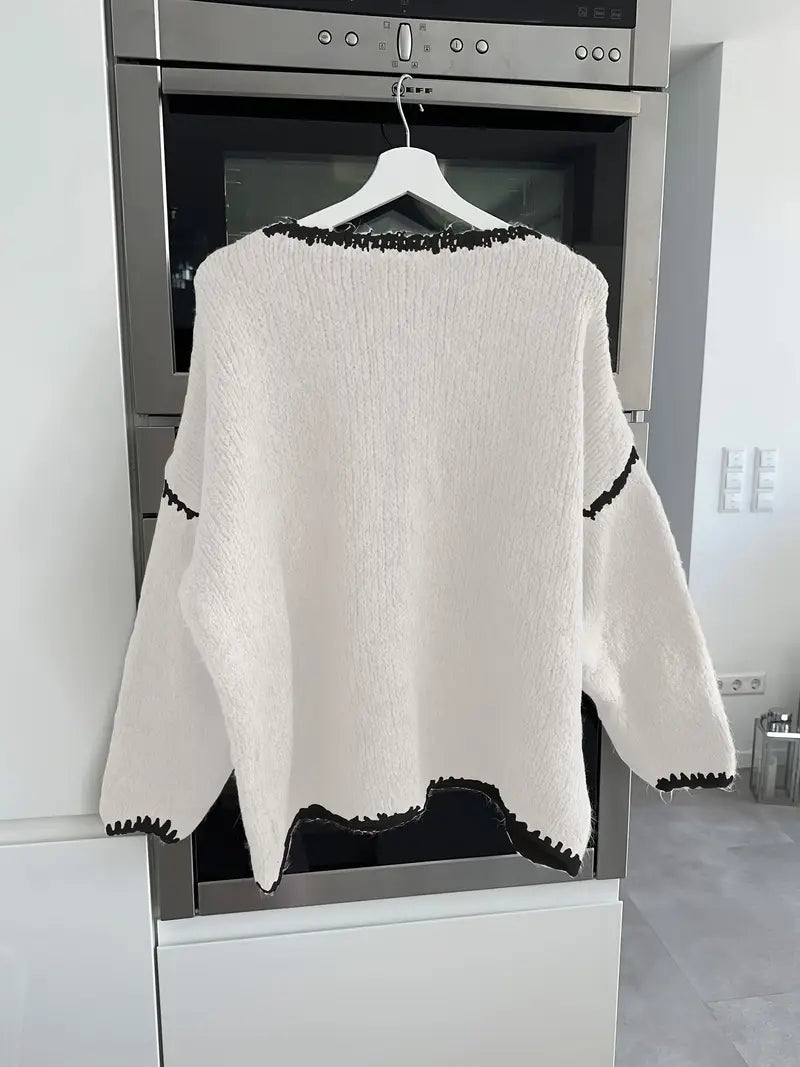 Usalda | Maglione lavorato a maglia accogliente — 9