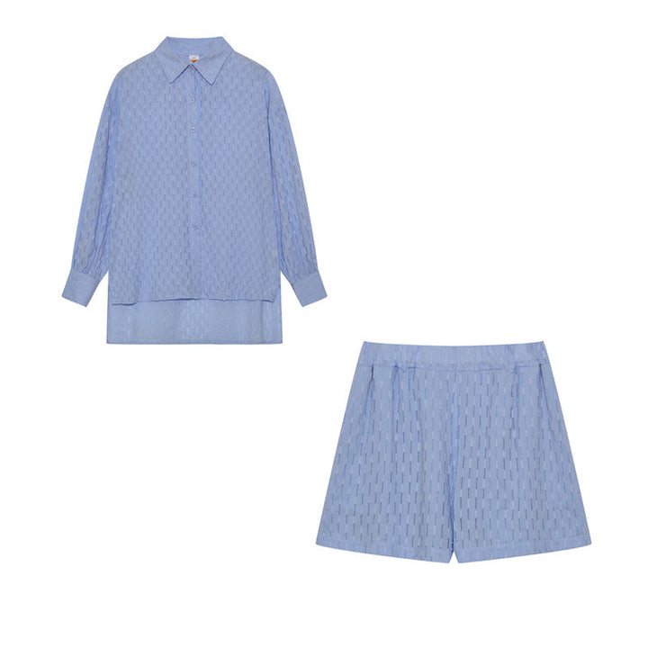 Elizabeth | Completo leggero con camicia e shorts
