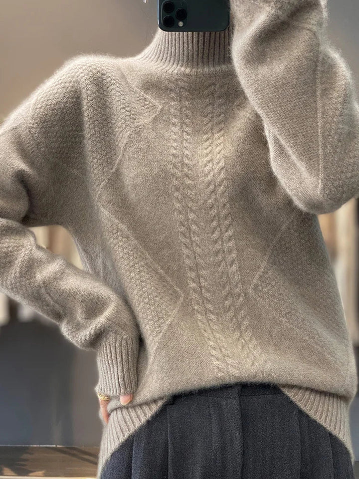 Carolyn | Maglione dolcevita in cashmere — 7