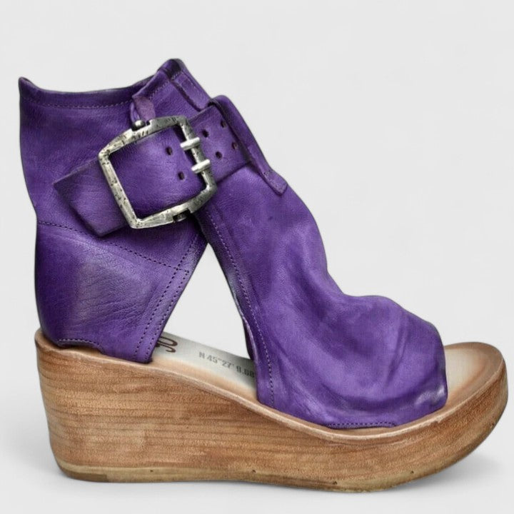 Karline | Sandali classici con zeppa