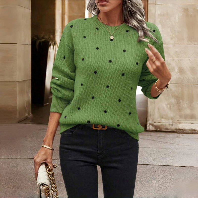 Esmee | Maglione classico punteggiato — 2
