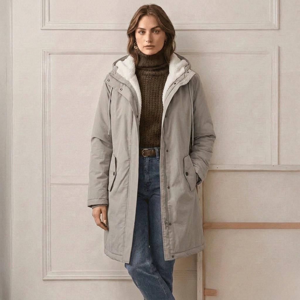Amélie | Parka lungo impermeabile — 15