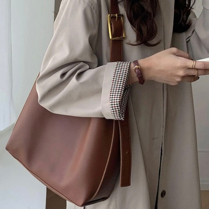 Stacy™ | Borsa elegante in pelle