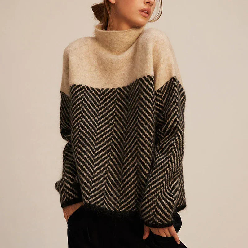 Susan | Maglione dolcevita lussuoso in cashmere — 2