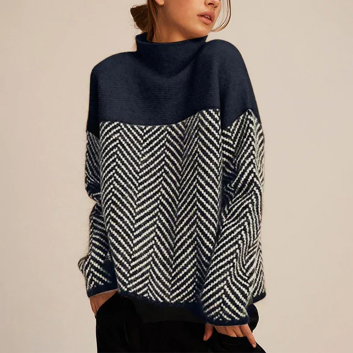 Susan | Maglione dolcevita lussuoso in cashmere — 1