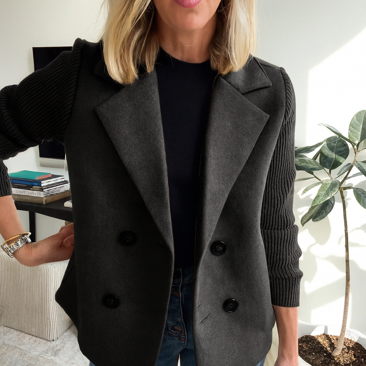 Sasha | Cappotto blazer a coste — 6