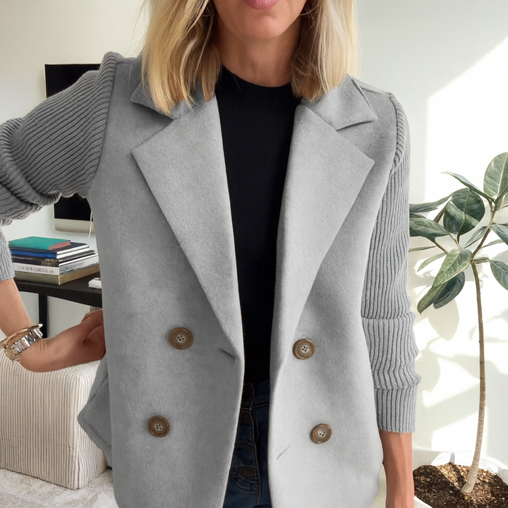 Sasha | Cappotto blazer a coste — 7