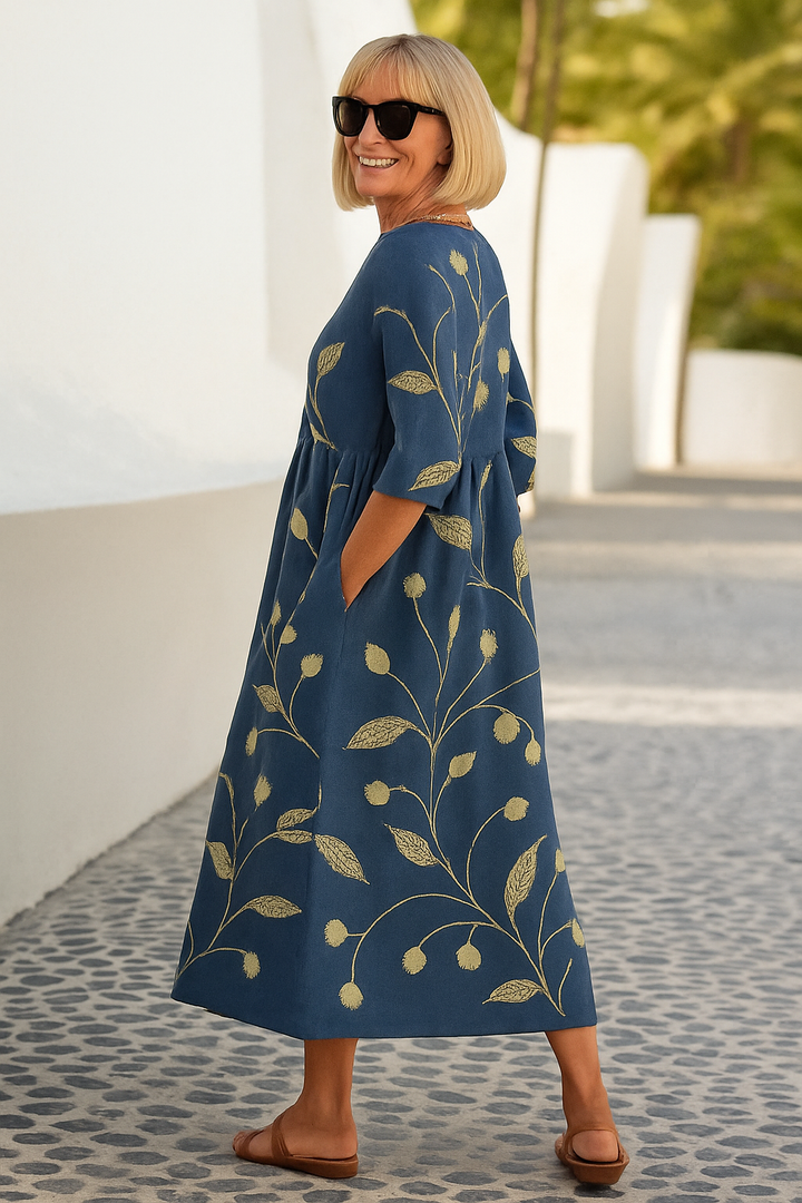 Luna | Abito midi dalla linea rilassata