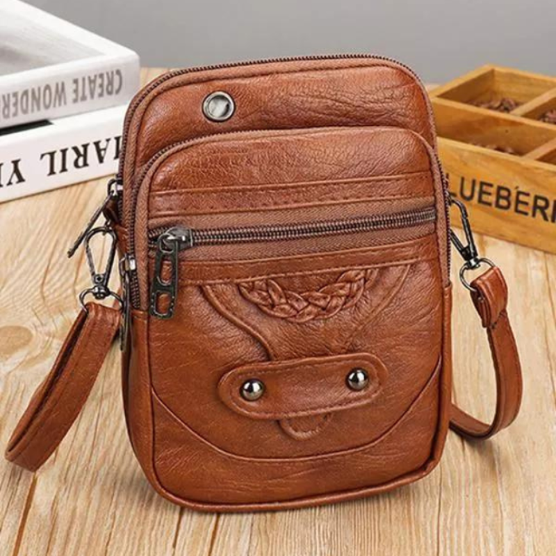 Laura™ | Borsa strutturata in pelle