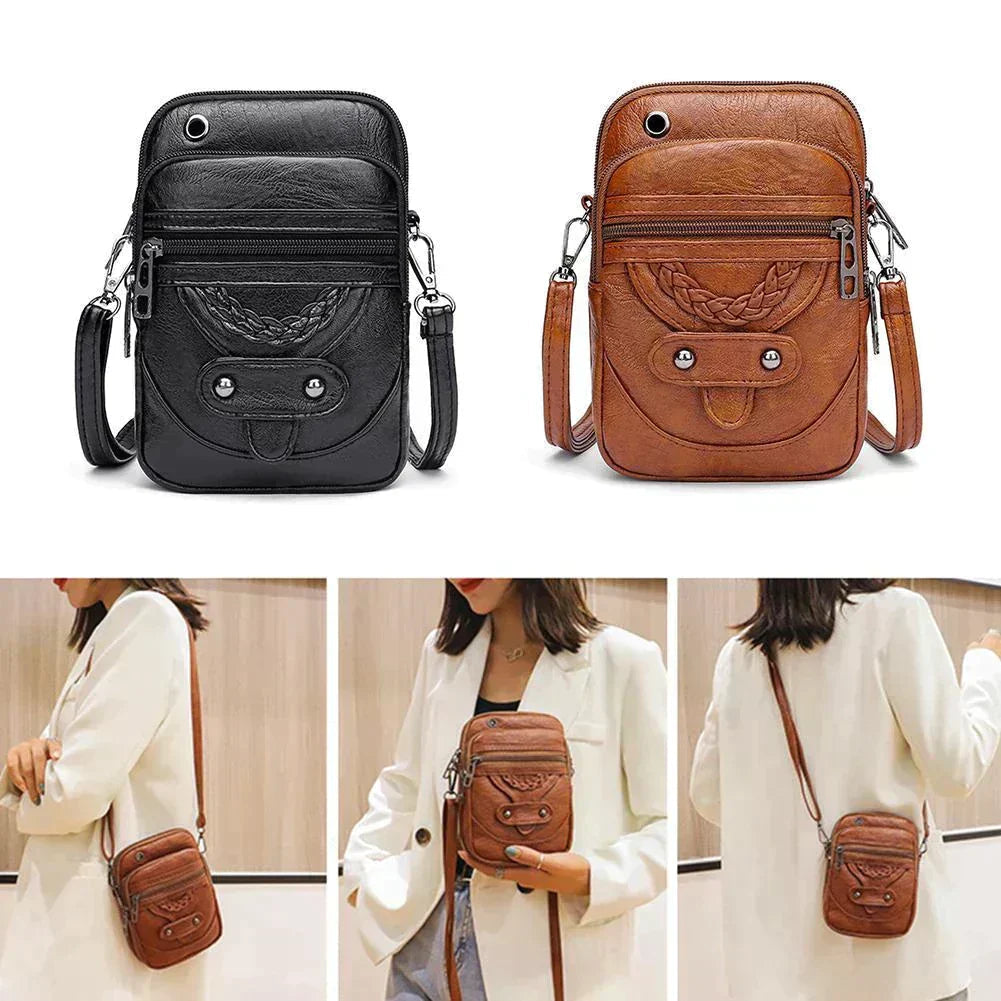 Laura™ | Borsa strutturata in pelle
