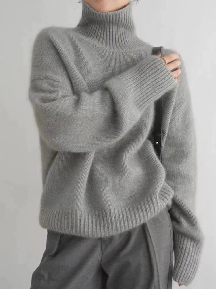 Maria | Maglione dolcevita in cashmere Luxe — 4