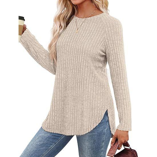 Margaret | Maglione in maglia rilassata di cashmere — 7