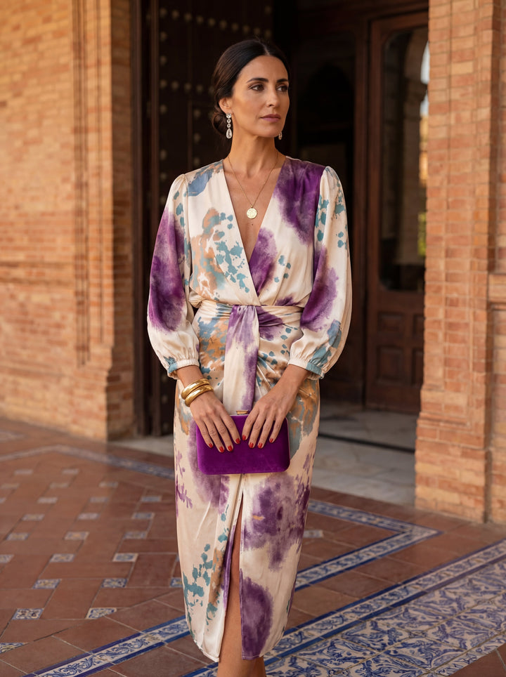 Valeria - Abito elegante con scollo a V