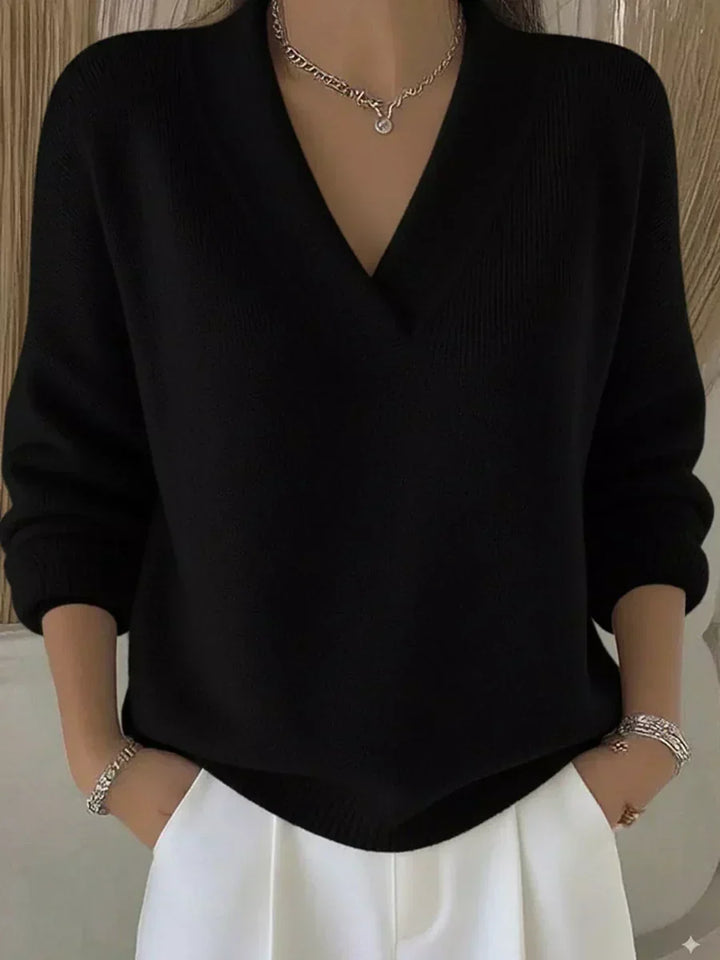 Vivelle™ | Maglione comodo con scollo a V — 4
