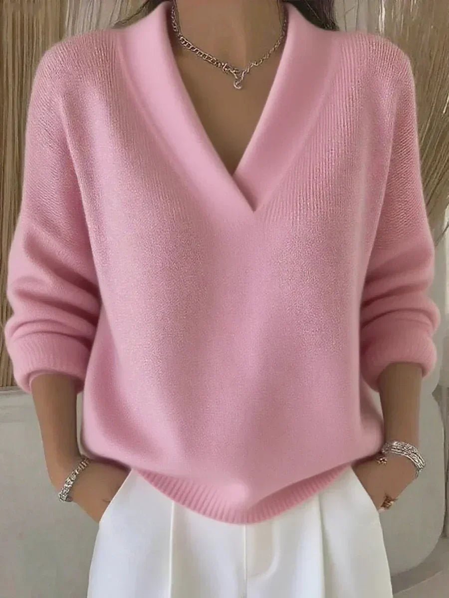 Vivelle™ | Maglione comodo con scollo a V — 2