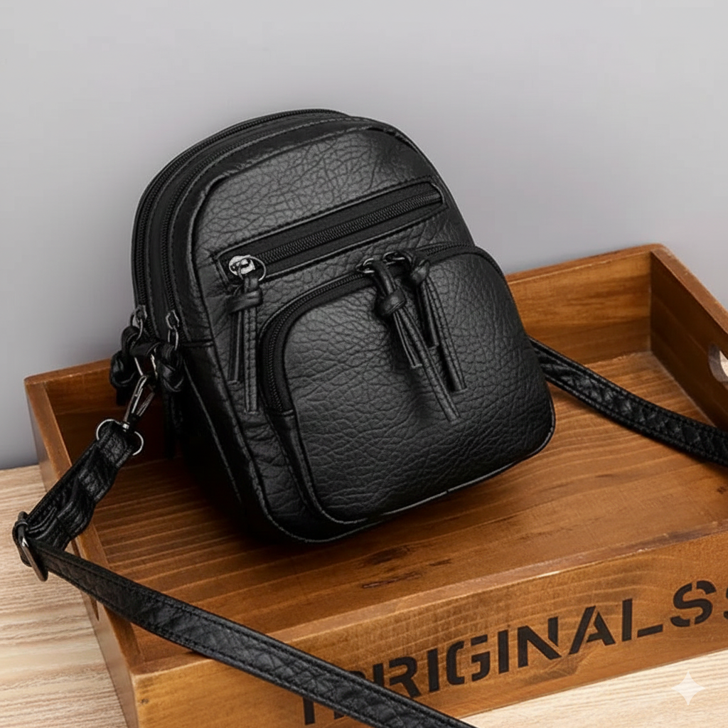 Sara™ | Borsa essenziale in pelle