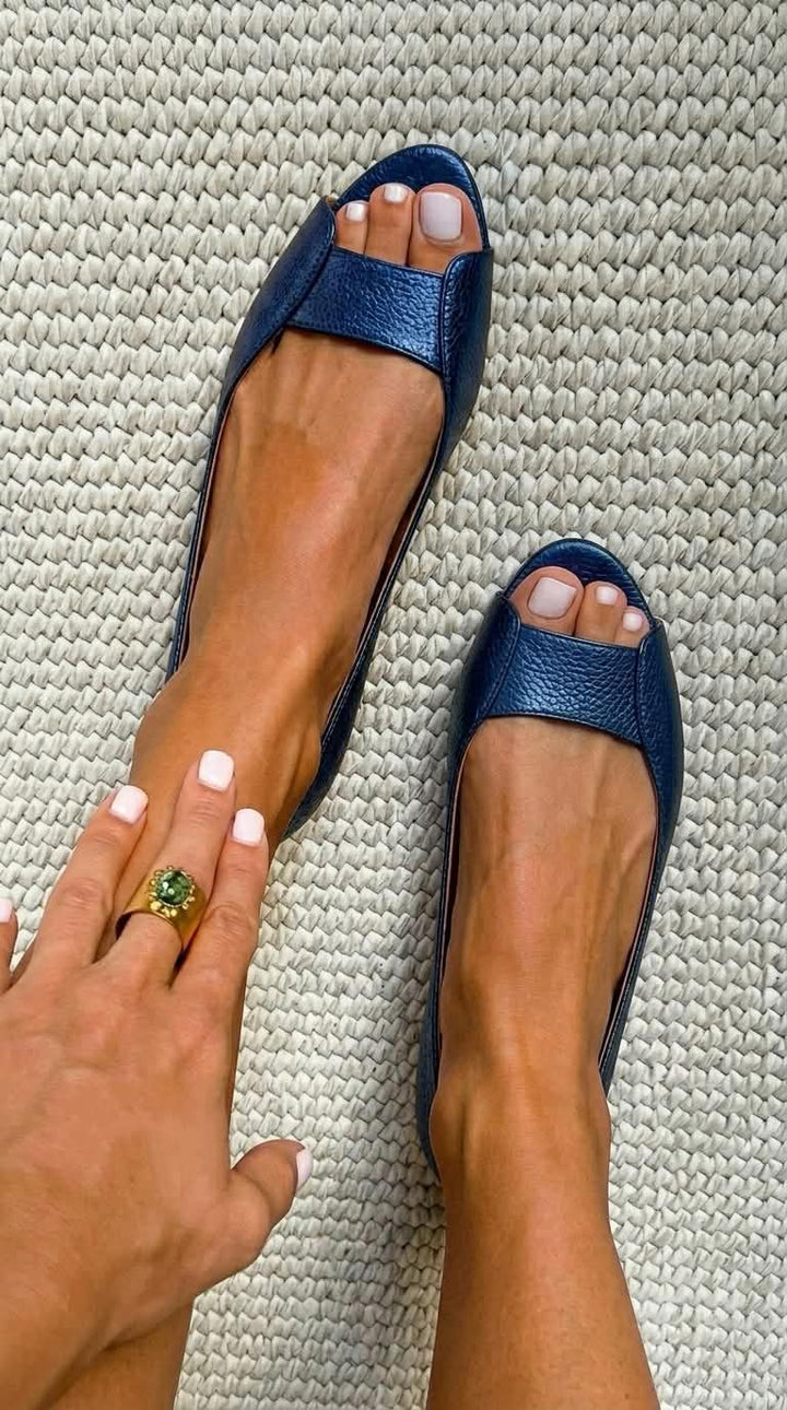 Adelina™ | Sandali Dorati Comfort Chic – Chiara Rossetti, immagine 3