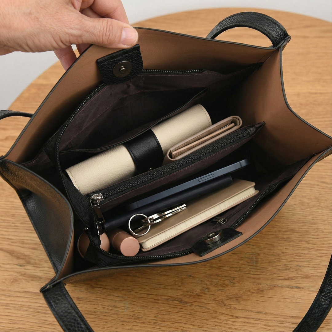 Elena™ | Borsa a tracolla elegante in pelle