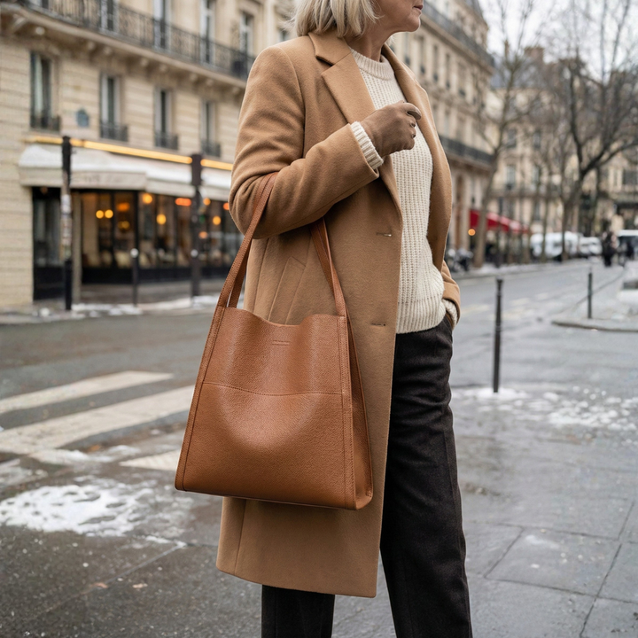 Elena™ | Borsa a tracolla elegante in pelle