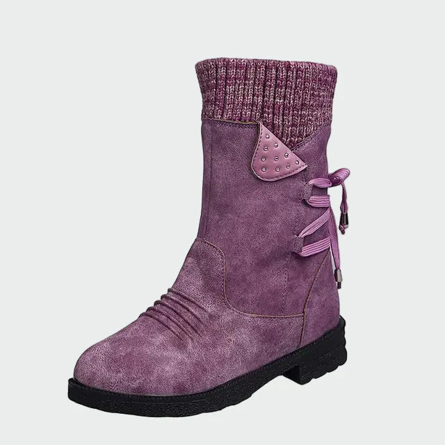 Crisanta | Stivaletti eleganti in camoscio