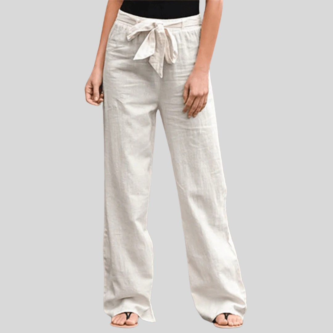 Joleen | Pantaloni con coulisse e vita elasticizzata