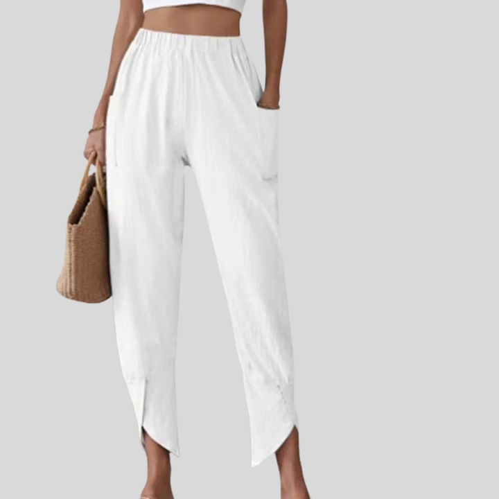 Essari | Pantaloni con spacchi sul fondo