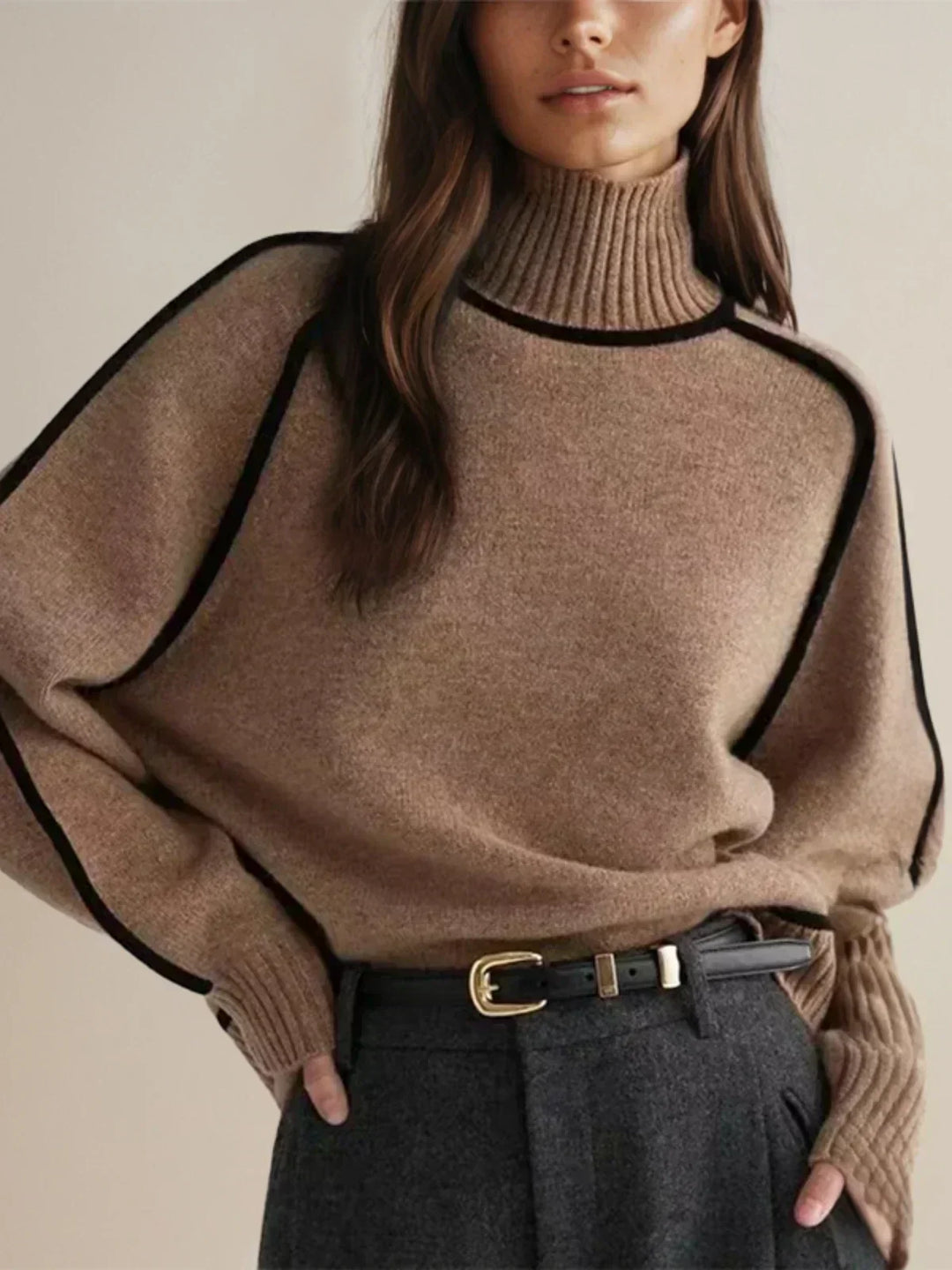 Donna | Maglia dolcevita elegante in cashmere — 6