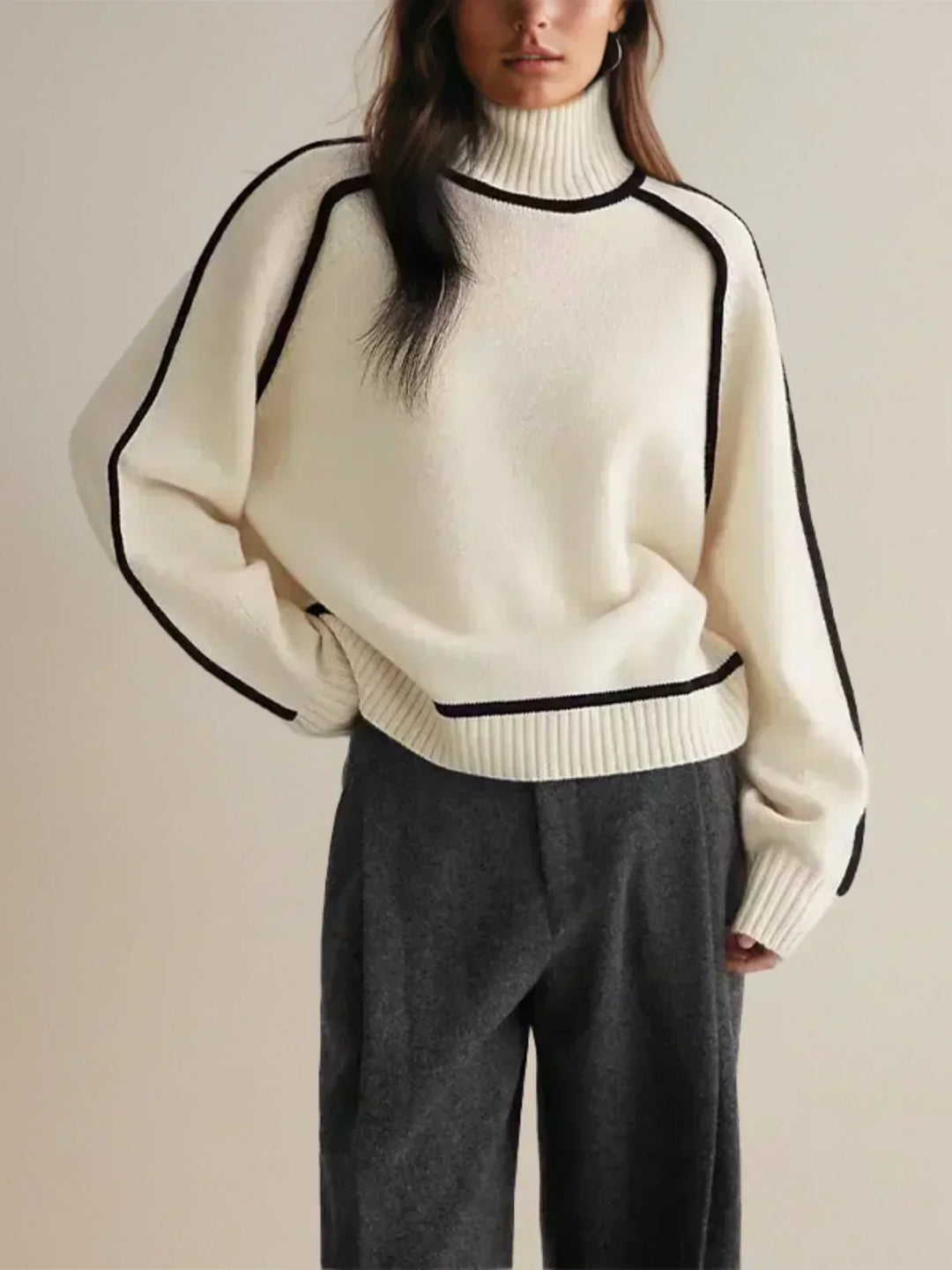 Donna | Maglia dolcevita elegante in cashmere — 8