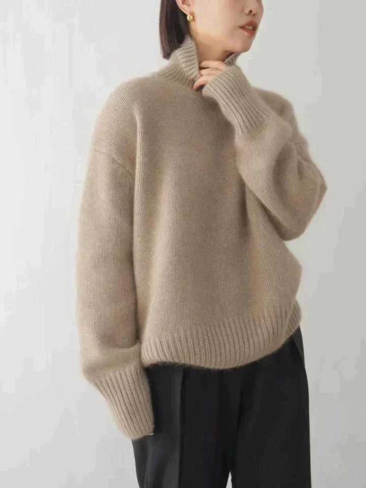 Maria | Maglione dolcevita in cashmere Luxe — 6