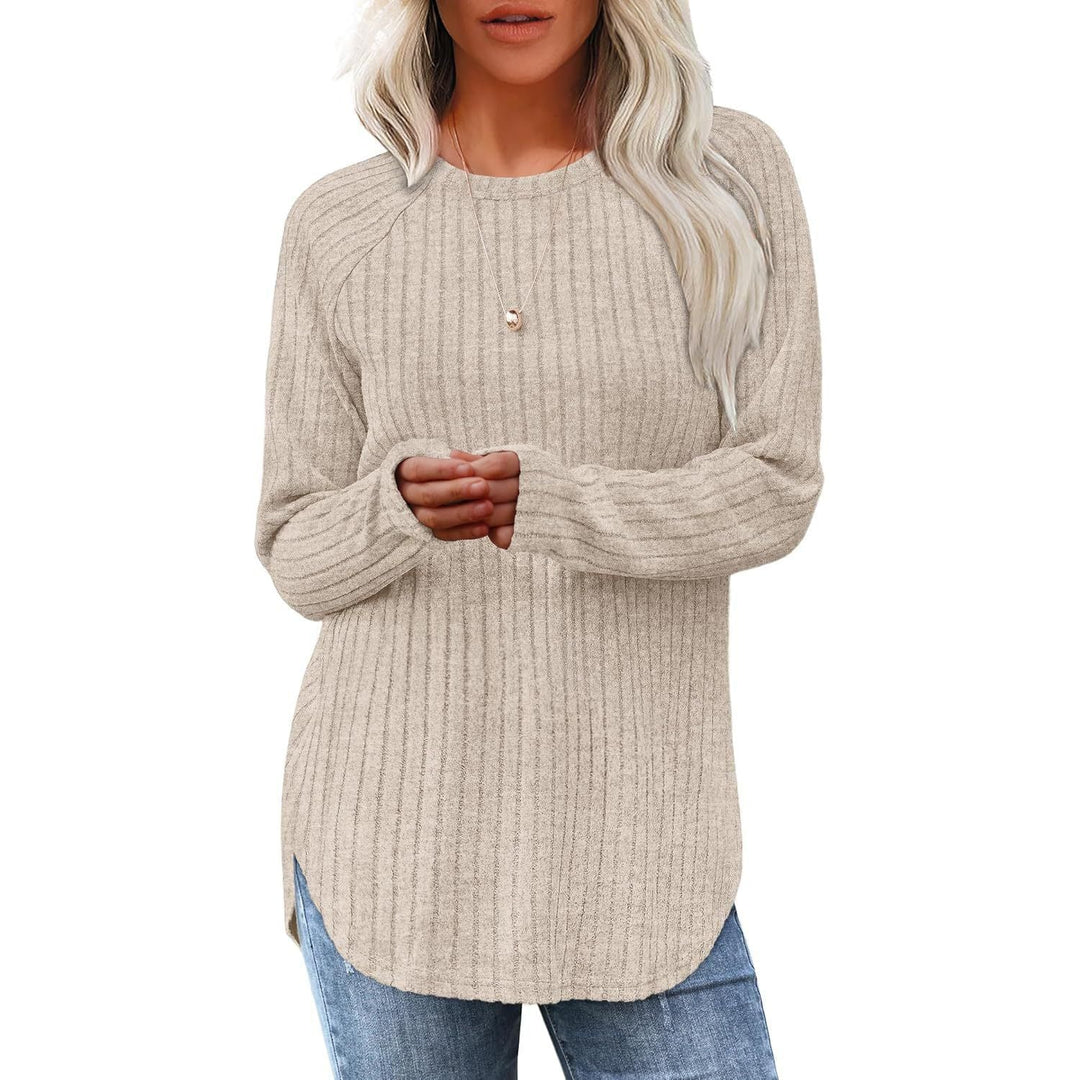 Margaret | Maglione in maglia rilassata di cashmere — 1