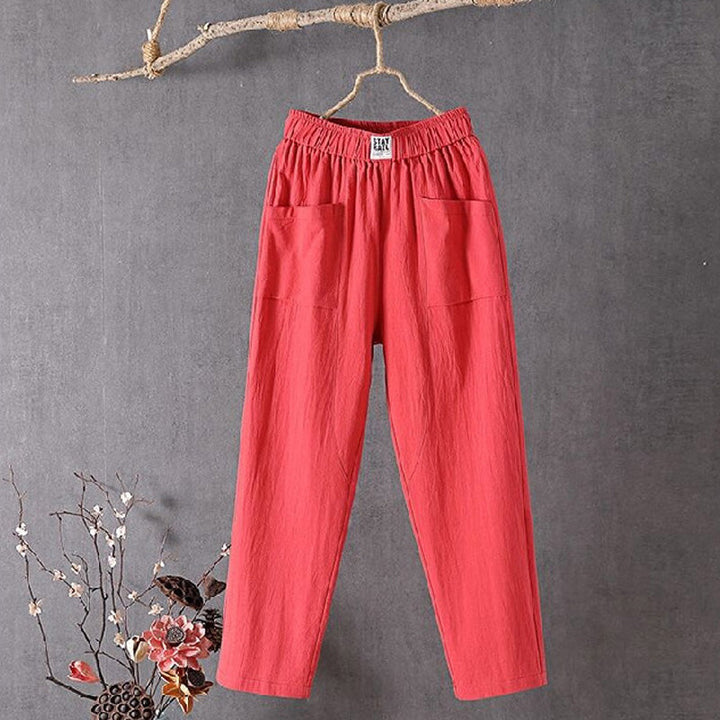 Alyra | Pantaloni dalla linea rilassata con tasche