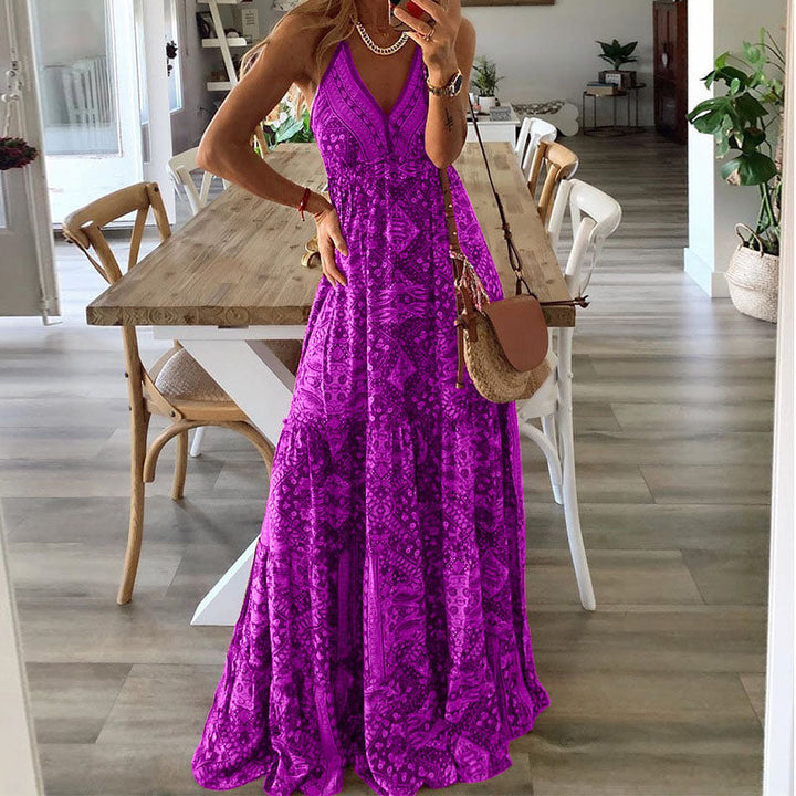 Gweneth | Abito boho smanicato