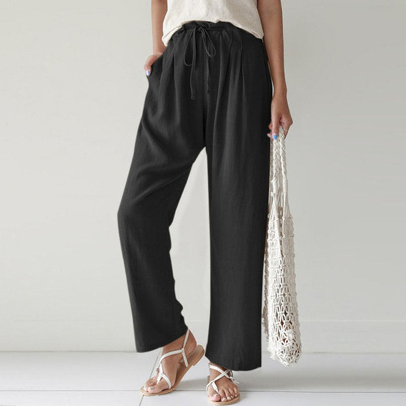 Vara | Pantaloni dalla linea rilassata con coulisse
