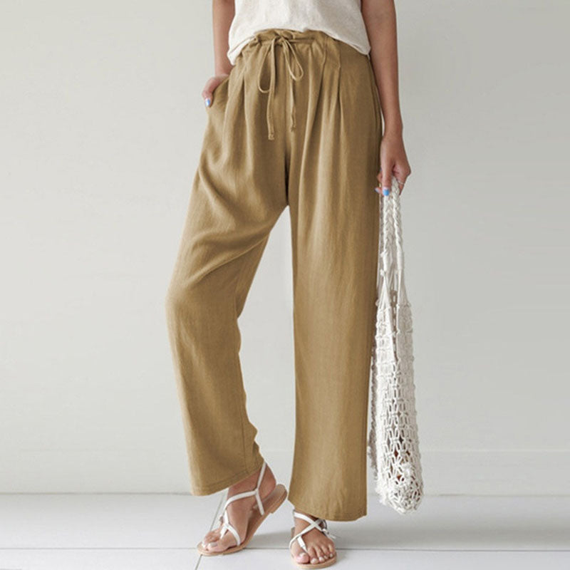 Vara | Pantaloni dalla linea rilassata con coulisse