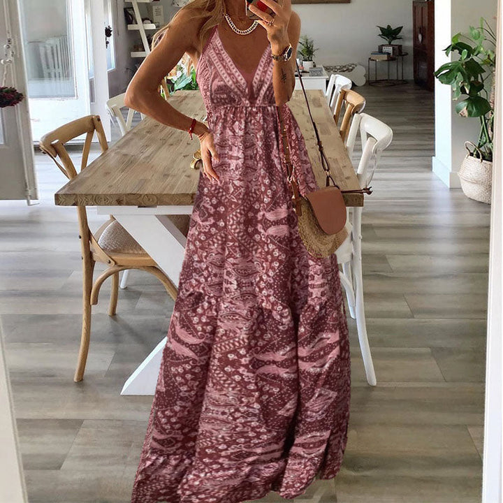 Gweneth | Abito boho smanicato