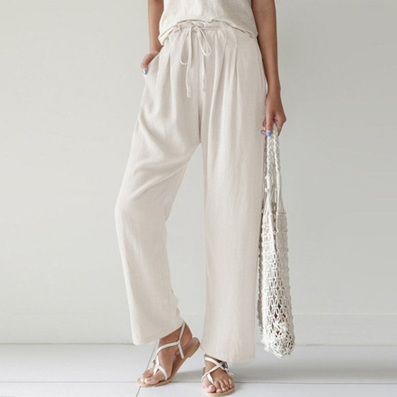 Vara | Pantaloni dalla linea rilassata con coulisse