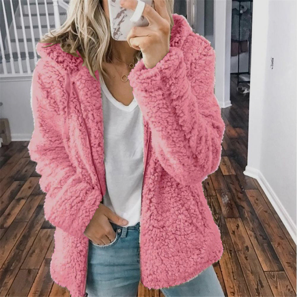 Raina | Cappotto sherpa con cappuccio — 2