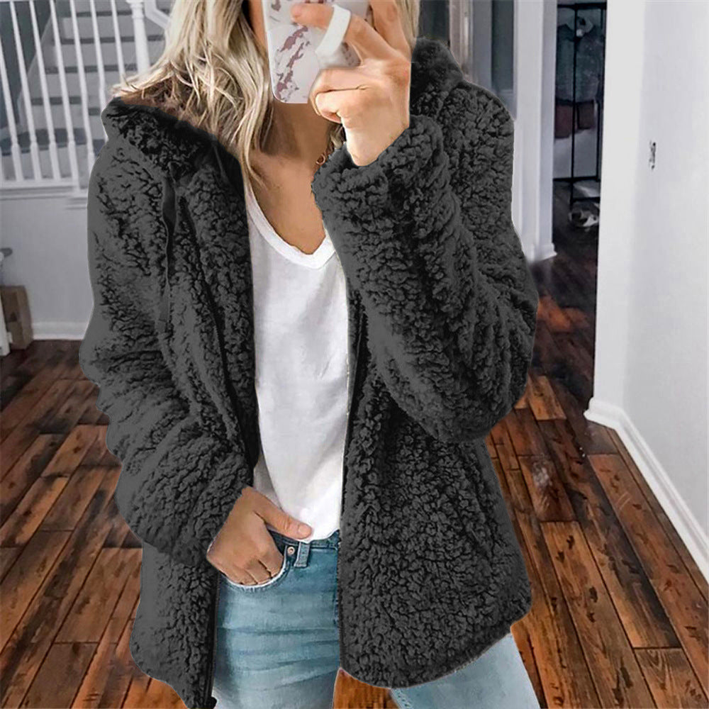 Raina | Cappotto sherpa con cappuccio — 5