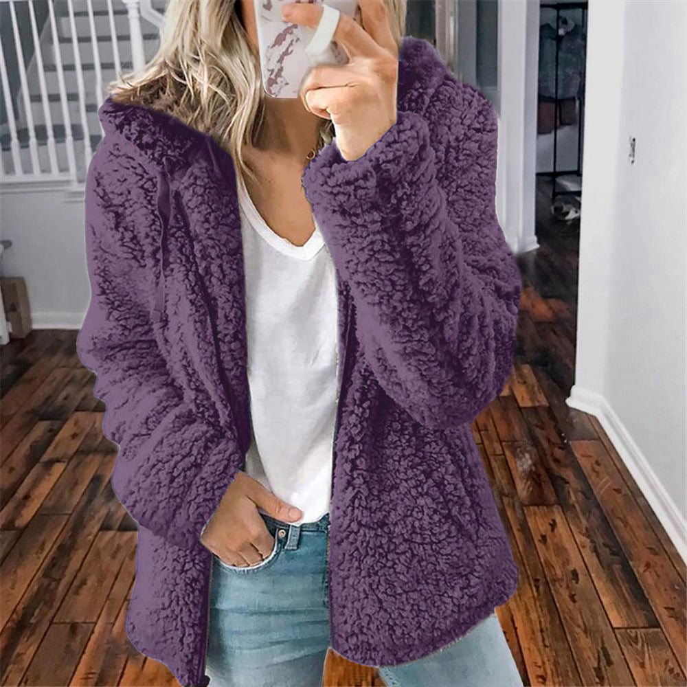 Raina | Cappotto sherpa con cappuccio — 3