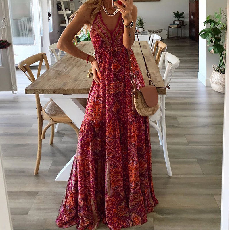 Gweneth | Abito boho smanicato