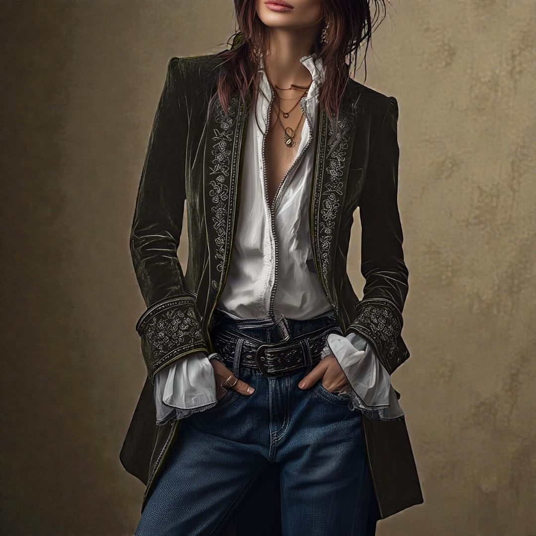 Elise | Blazer in velluto — 4