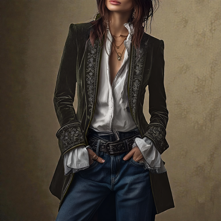 Elise | Blazer in velluto — 4