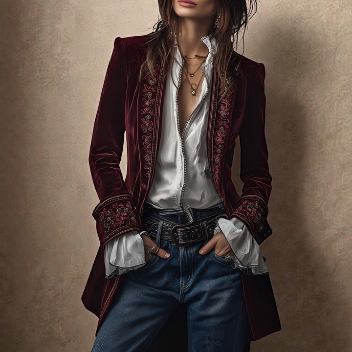 Elise | Blazer in velluto — 5