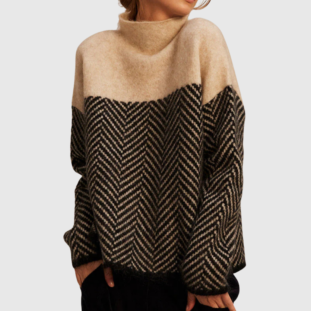 Norah | Maglione in cotone a collo alto