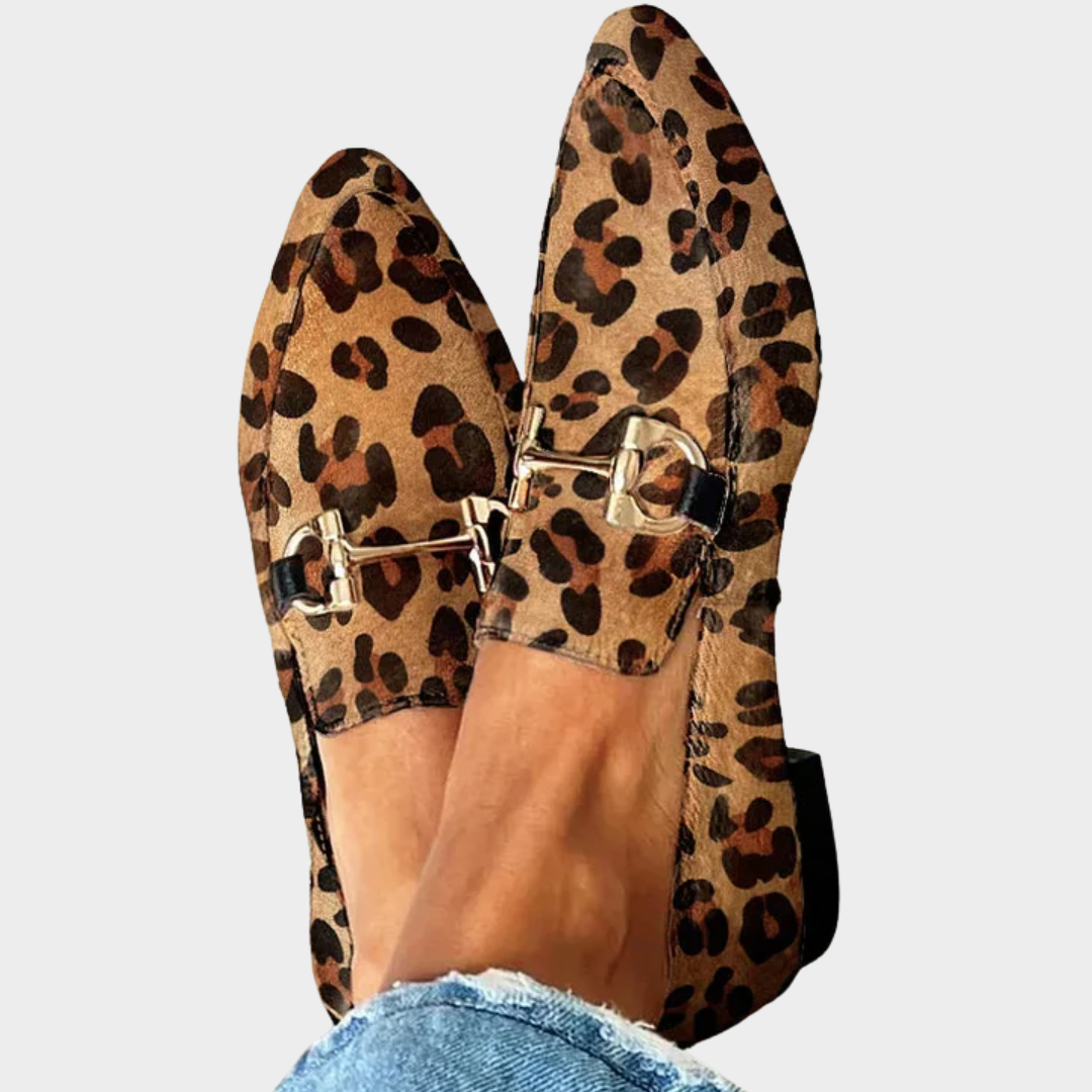 Gia | Mocassini eleganti leopardati